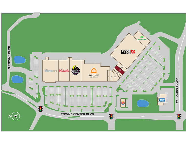 More Photos Of 101-401 Towne Center Blvd, Sanford Unknown For Lease