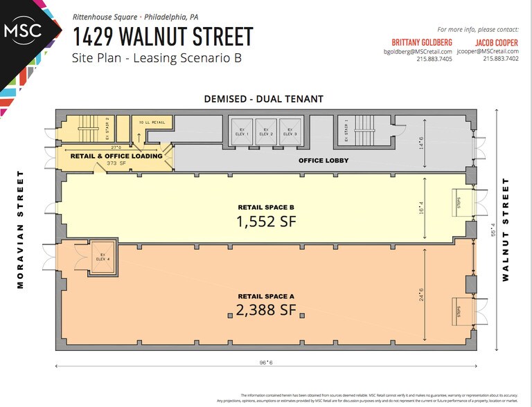 More Photos Of 1429-1433 Walnut St, Philadelphia Office For Lease