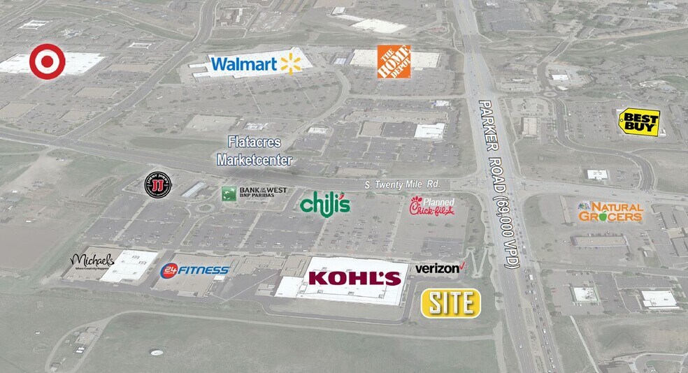 More Photos Of SWC Twenty Mile Rd & Parker Rd, Parker Land For Sale