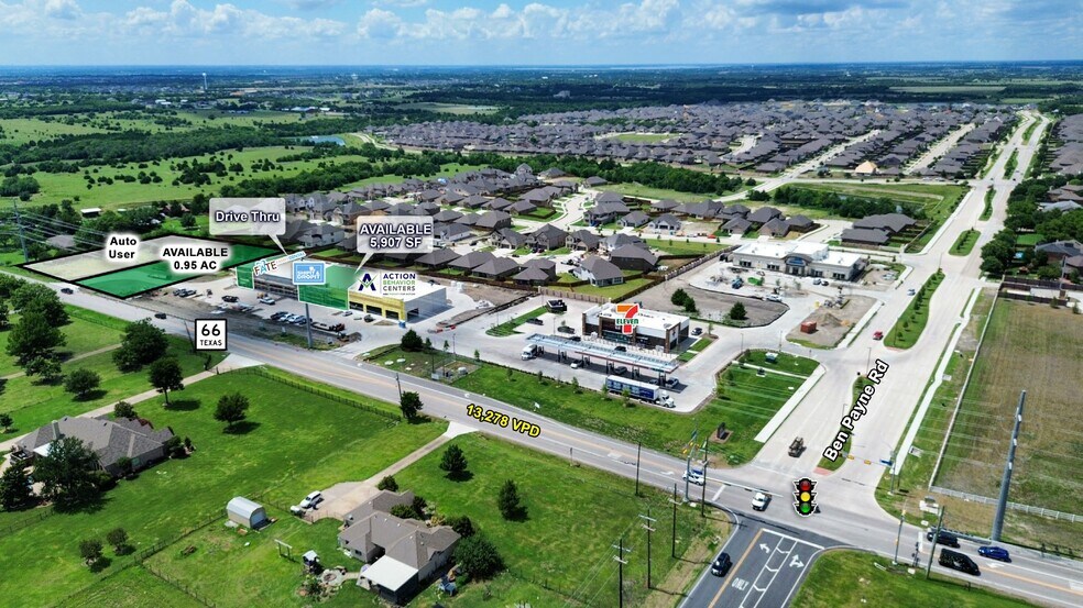 More Photos Of NWQ of 66 & Ben Payne Road hwy, Fate Land For Sale