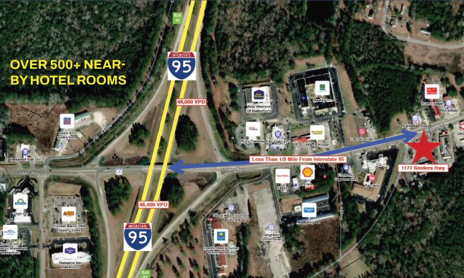 More Photos Of 1177 Sniders Hwy, Walterboro Freestanding For Lease