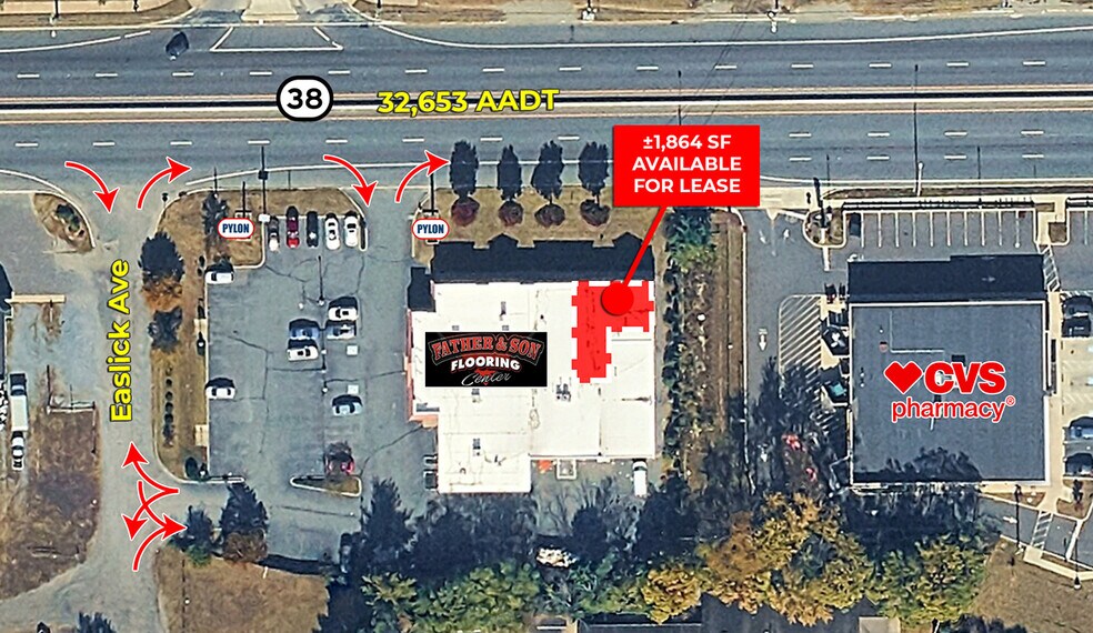 More Photos Of 1566 Rt 38, Mount Holly Unknown For Lease