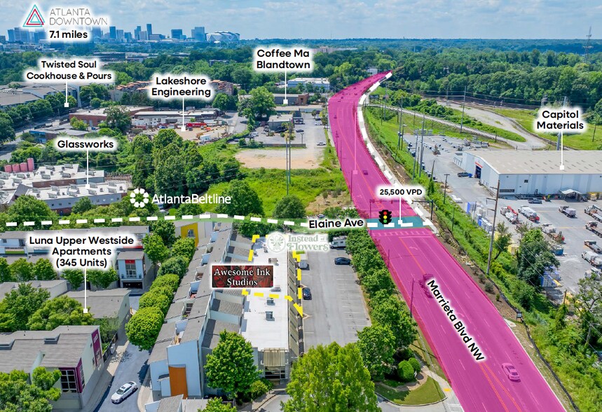 Primary Photo Of 1331 Marietta Blvd NW, Atlanta General Retail For Sale
