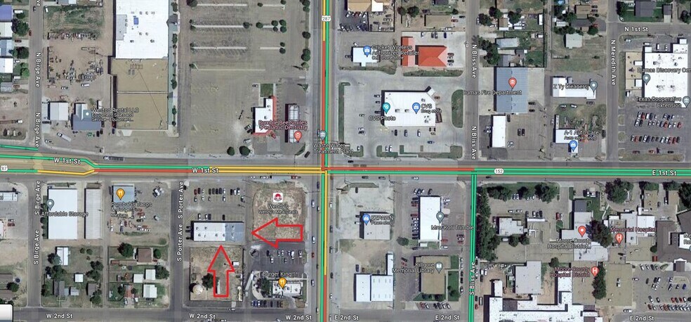 More Photos Of 115 W 1st St, Dumas Medical For Lease