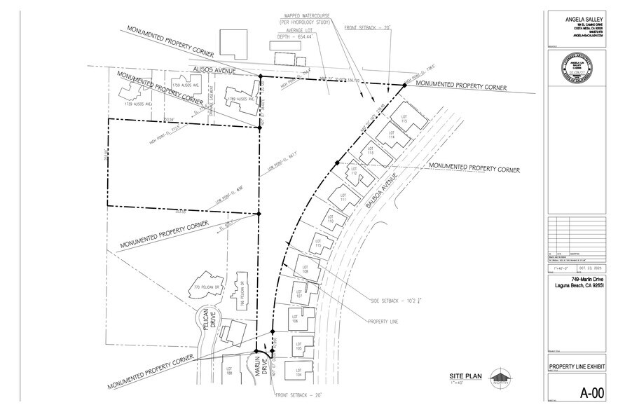 More Photos Of 749 Marlin Drive, Laguna Beach Land For Sale