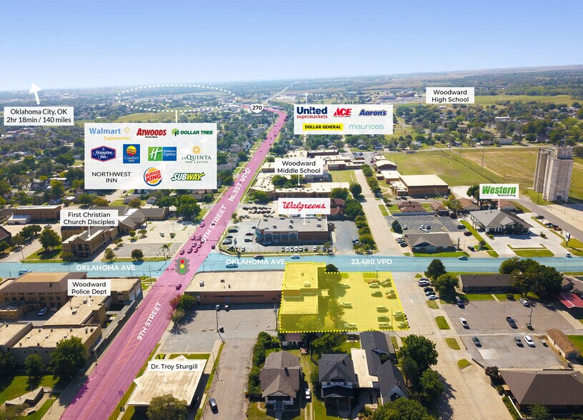 Primary Photo Of 1222 10th St, Woodward Office For Sale
