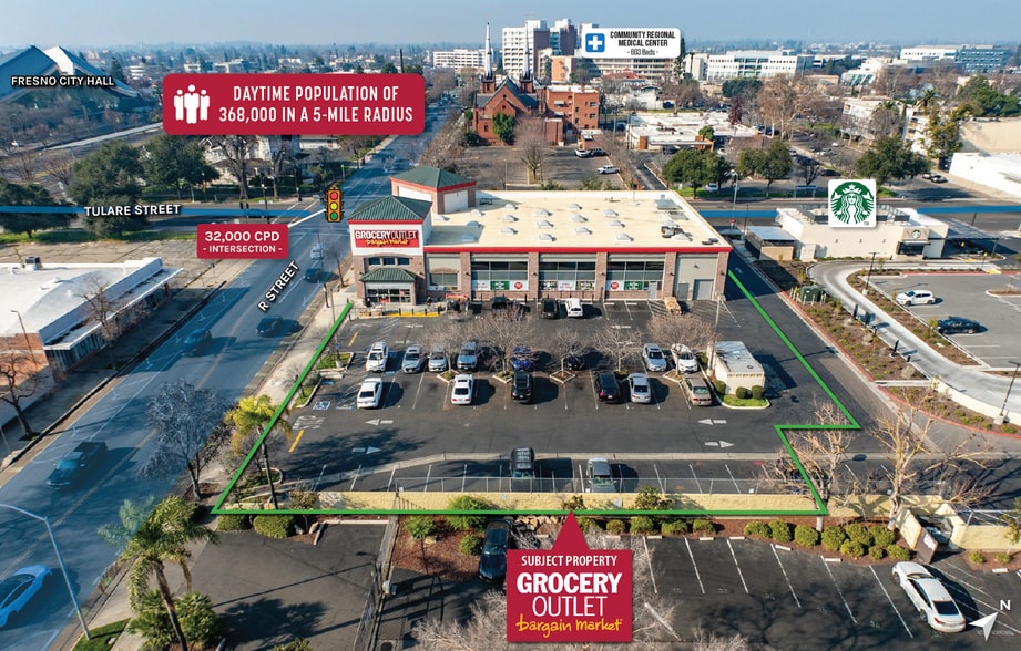 More Photos Of 2820 Tulare St, Fresno Freestanding For Sale
