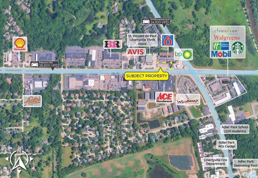 More Photos Of 116 Peterson Rd, Libertyville General Retail For Sale