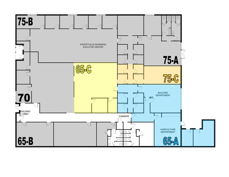 More Photos Of 75 W Olive Ave, Porterville Freestanding For Sale