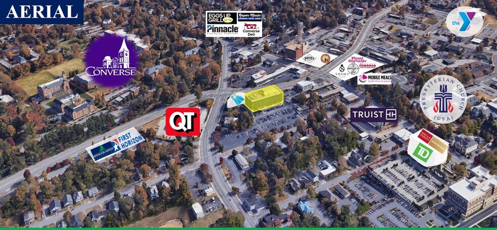 More Photos Of 101 N Pine St, Spartanburg Office For Lease