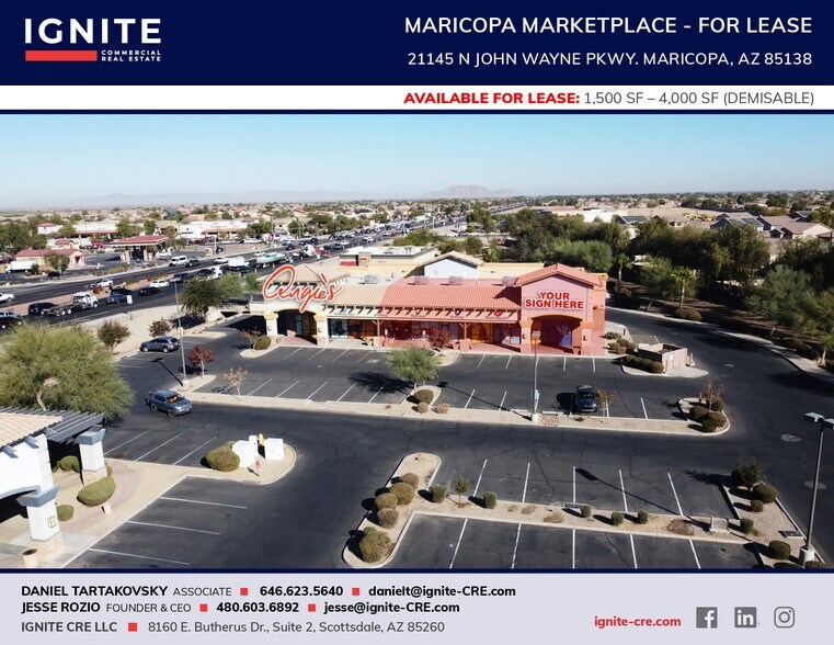Primary Photo Of 21145 N John Wayne Pky, Maricopa Freestanding For Lease