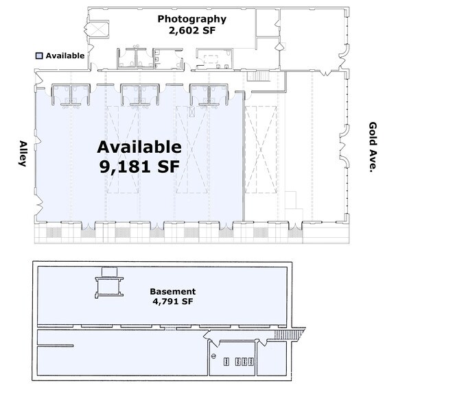 More Photos Of 615 Gold Ave SW, Albuquerque Storefront For Lease