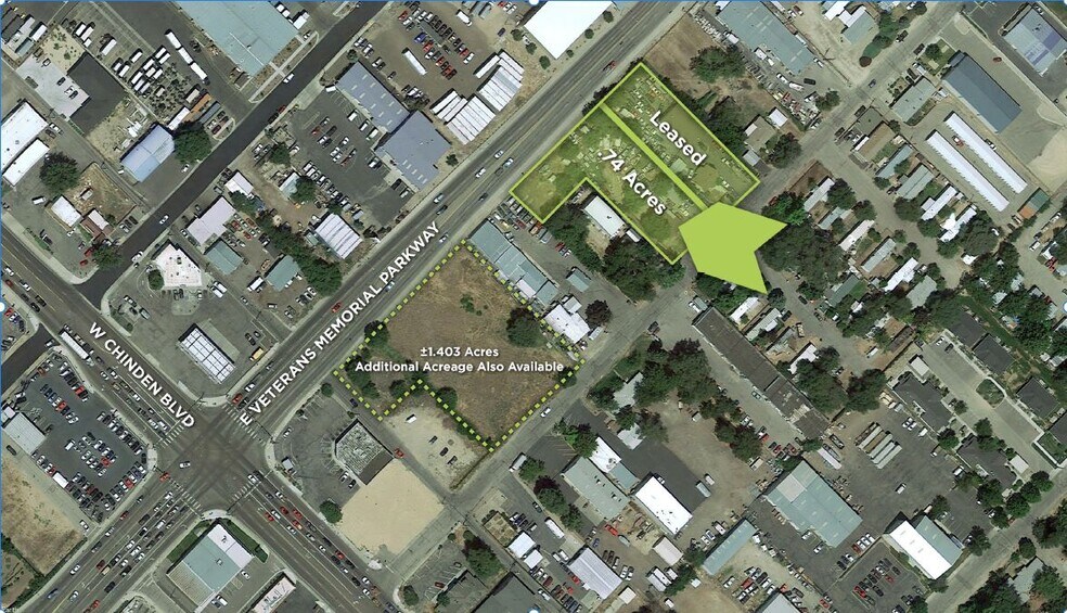 Primary Photo Of E Veterans Memorial Hwy @ Chinden, Garden City Land For Sale