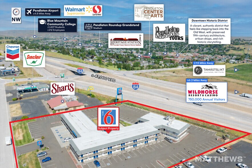 More Photos Of 325 SE Nye Ave, Pendleton Hotel For Sale