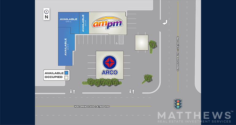 More Photos Of 3411 W Florence Ave, Los Angeles Service Station For Lease