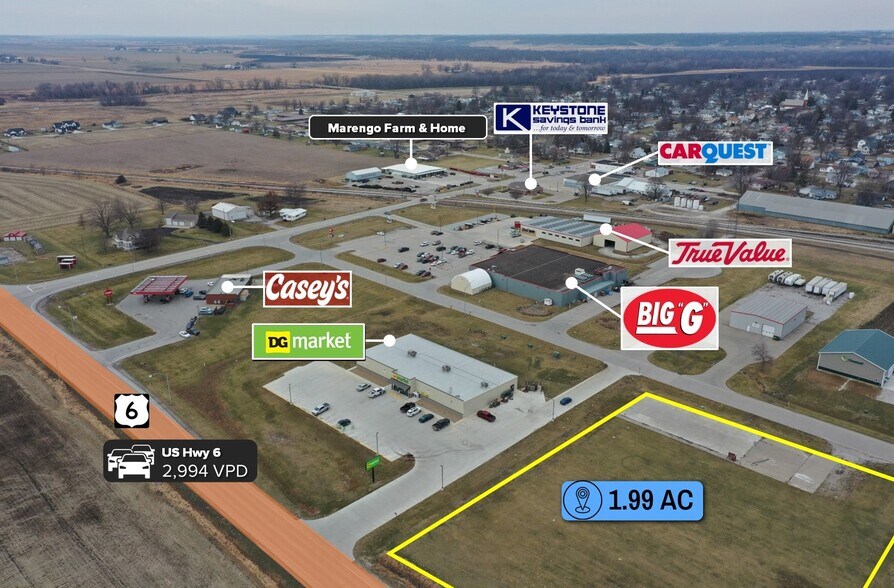 Primary Photo Of adj. to 2161 US 6 hwy, Marengo Land For Sale
