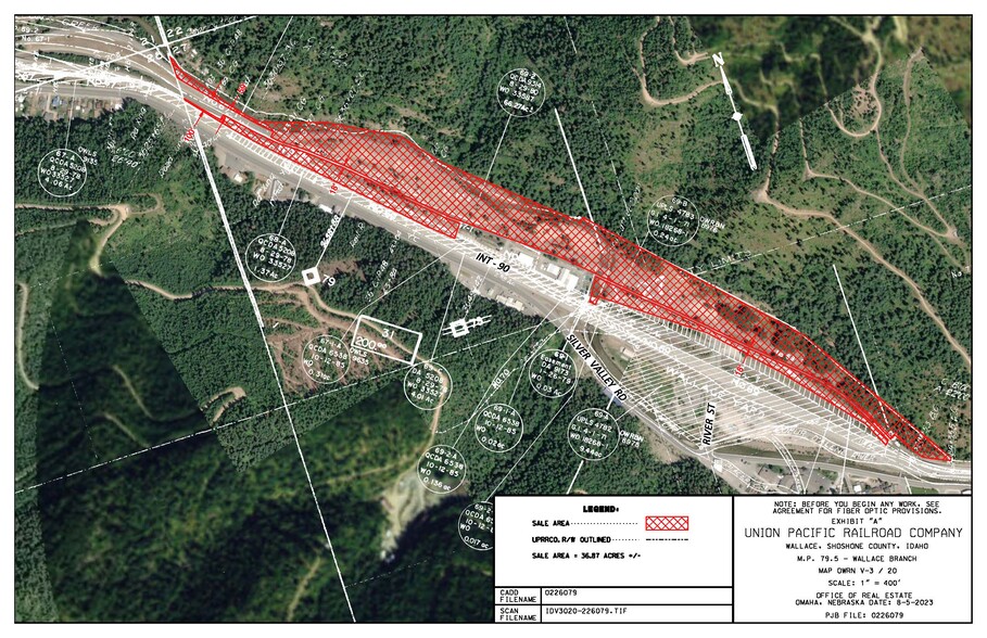 Primary Photo Of N Frontage Road, Wallace Land For Sale