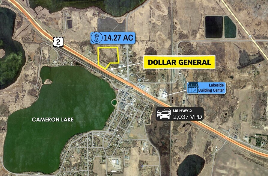 More Photos Of adj. to 209 U.S. 2, Erskine Land For Sale