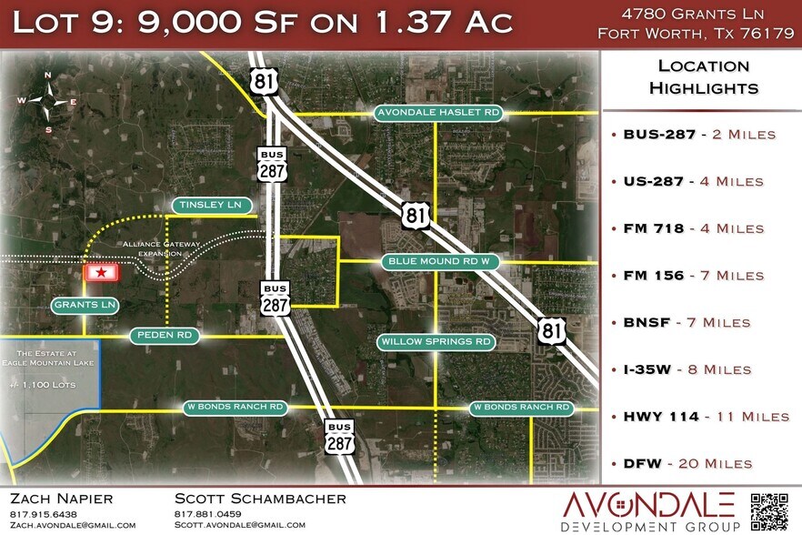 More Photos Of 4780 Grants Ln, Fort Worth Light Distribution For Sale