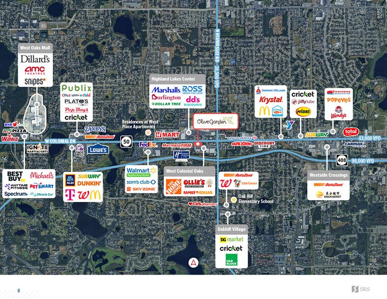 More Photos Of 7300 W Colonial Dr, Orlando Restaurant For Sale