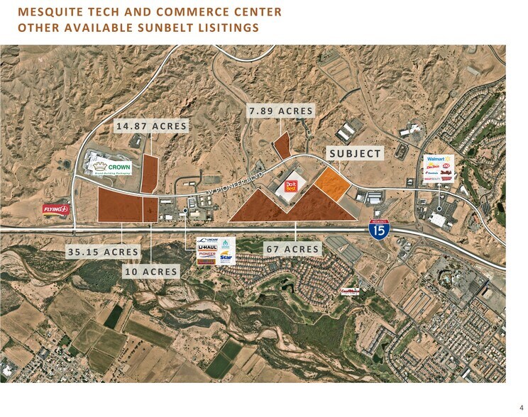 More Photos Of 1330 Pioneer Boulevard, Mesquite Land For Sale