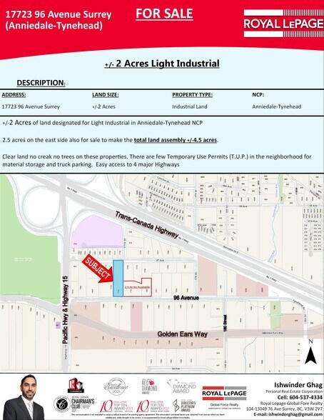 More Photos Of 17723 96 Ave, Surrey Land For Sale