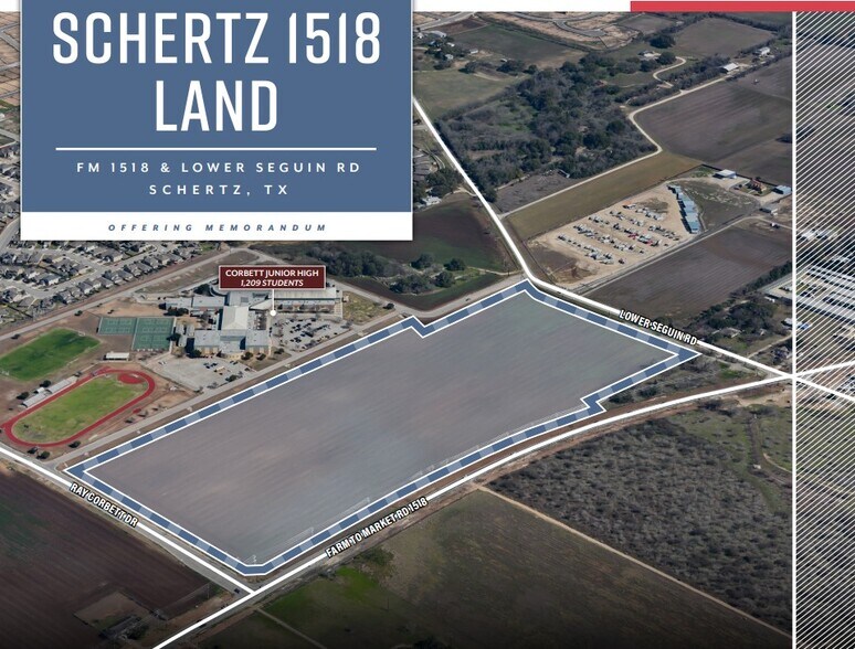 Primary Photo Of FM 1518 & Lower Seguin Rd, Schertz Land For Sale