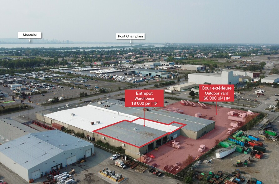 Primary Photo Of 1265-1325 Rue Industrielle, La Prairie Warehouse For Lease