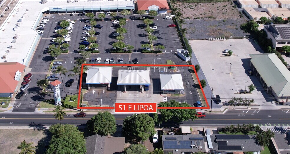 Primary Photo Of 51 E Lipoa St, Kihei Service Station For Sale