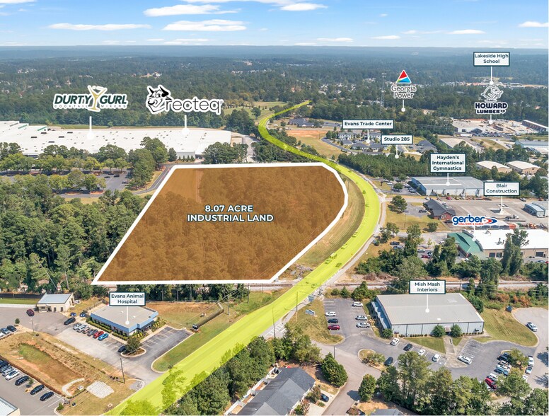 More Photos Of 00 Evans To Locks Rd, Evans Industrial For Lease