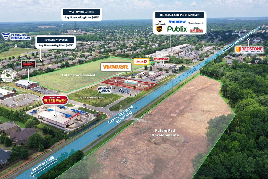 More Photos Of 108 Field View Ln, Madison Fast Food For Sale