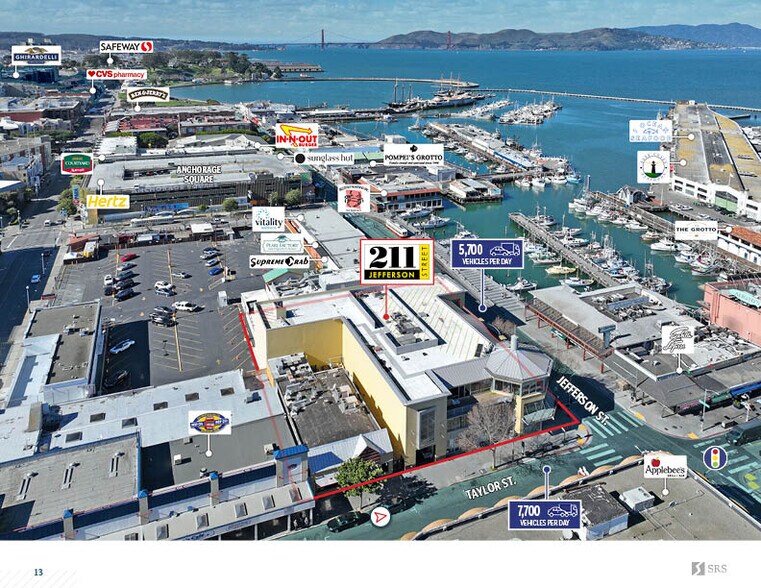 More Photos Of 211-229 Jefferson St, San Francisco Freestanding For Lease
