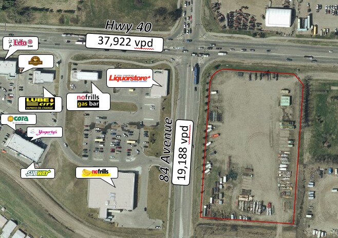 More Photos Of 8411 108 St, Grande Prairie Land For Lease