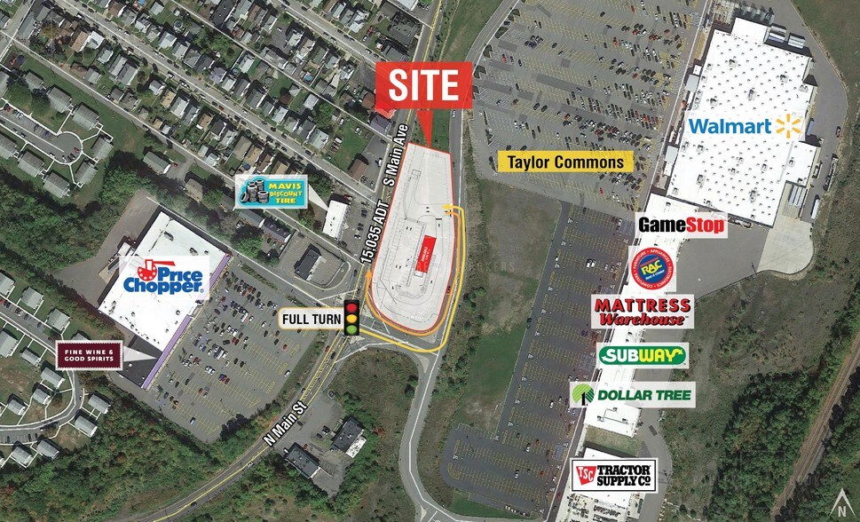 Primary Photo Of 1381 S Main Ave, Scranton Land For Lease