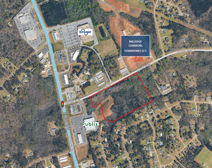 Primary Photo Of 111 Log Cabin Rd NE, Milledgeville Land For Sale