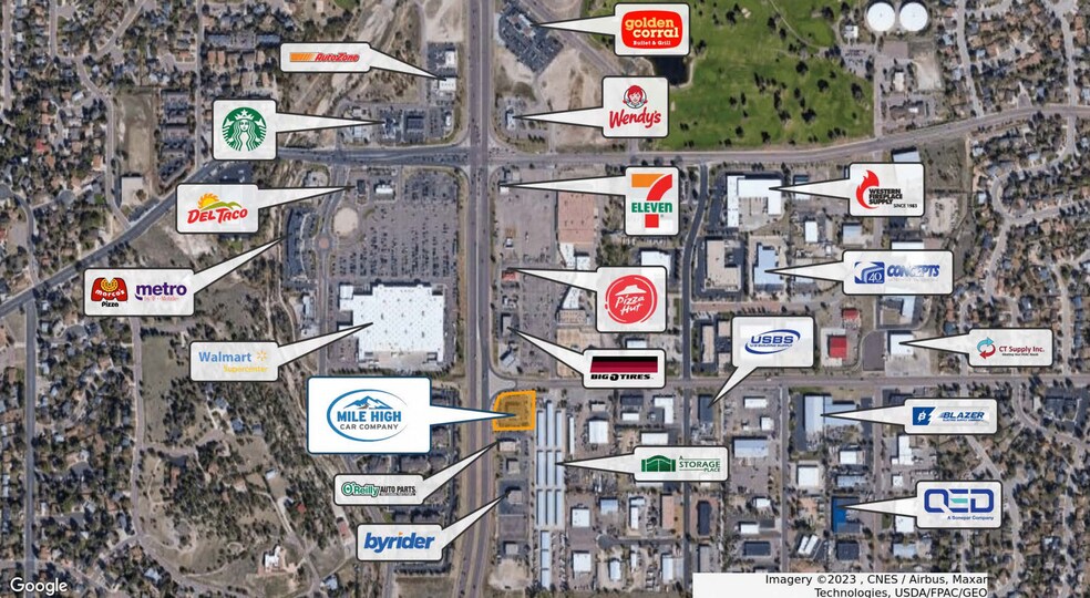 More Photos Of 1480 Ainsworth St, Colorado Springs Auto Dealership For Sale