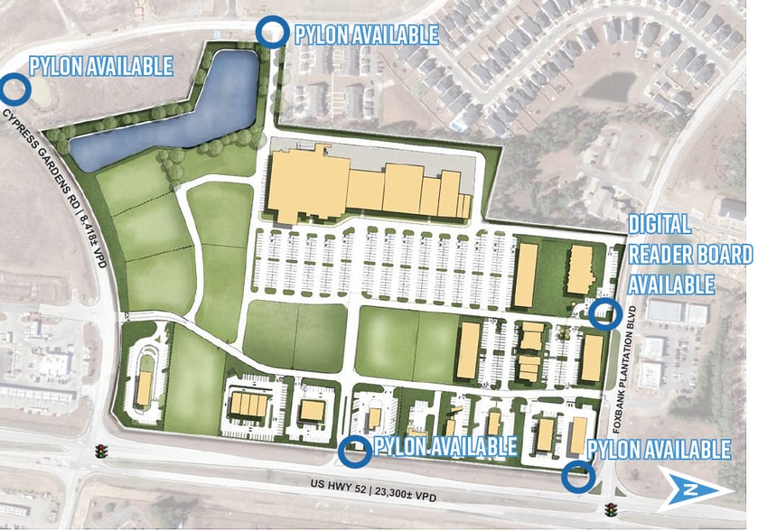 More Photos Of Foxbank Towne Center, Moncks Corner Storefront For Lease