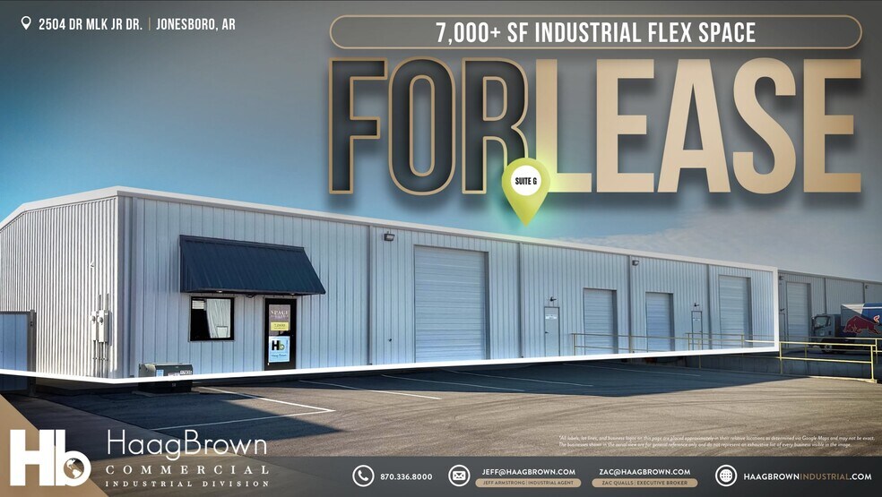 Primary Photo Of 2504 Commerce, Jonesboro Industrial For Lease