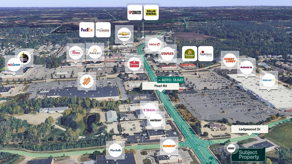 More Photos Of 4868 Ledgewood Dr, Medina General Retail For Sale