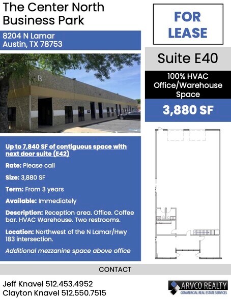 More Photos Of 8204 N Lamar Blvd, Austin Unknown For Lease