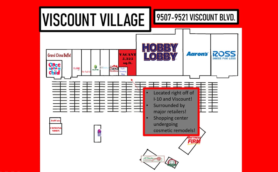 More Photos Of 9505 Viscount Blvd, El Paso Unknown For Lease