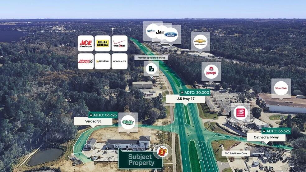 More Photos Of US-17 & CR 315 Hwy, Green Cove Springs Auto Repair For Sale