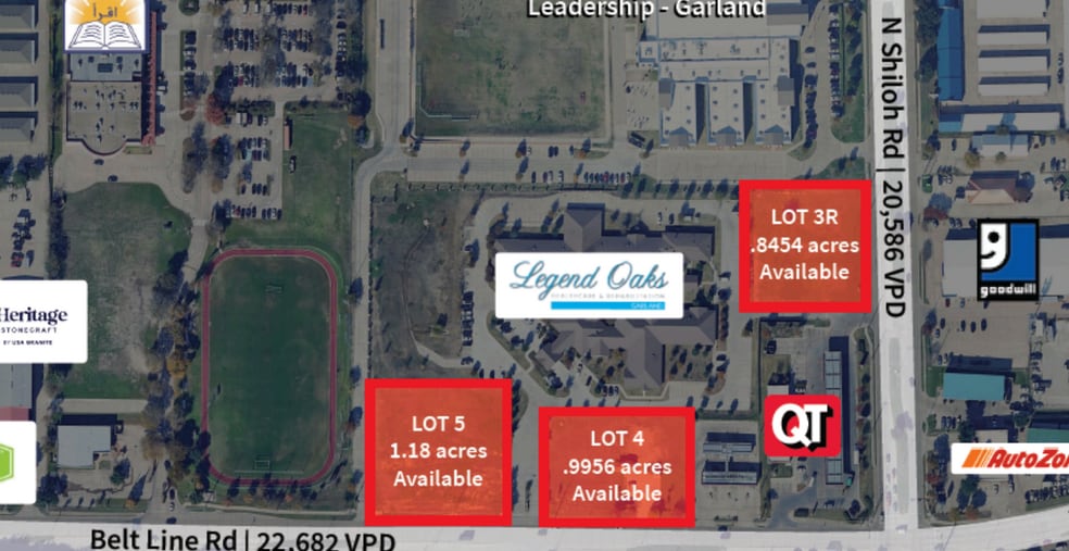 Primary Photo Of Belt Line & Shiloh Rd, Garland Land For Sale