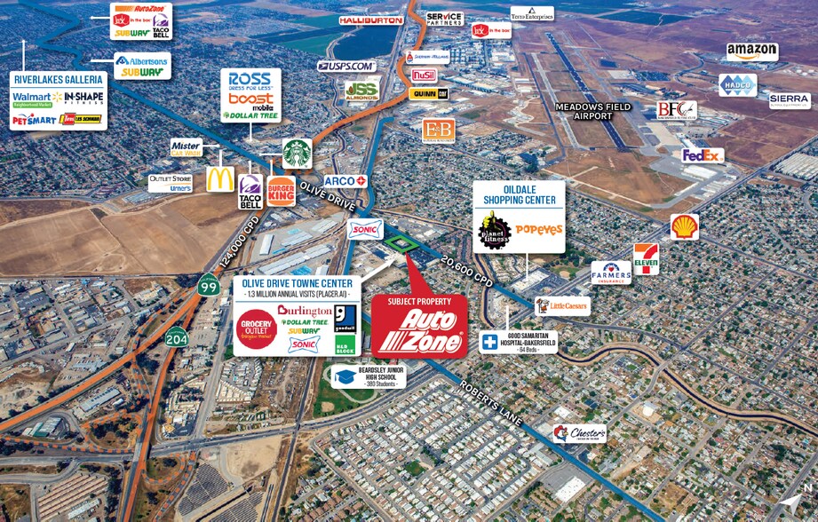 More Photos Of 1125 Olive Dr, Bakersfield Storefront For Sale