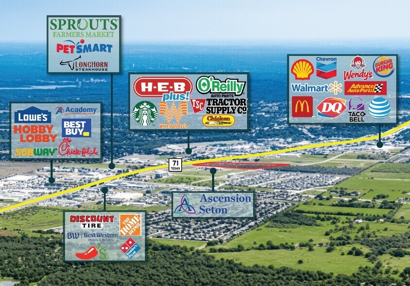 More Photos Of 540 Hwy 71 w, Bastrop Land For Sale