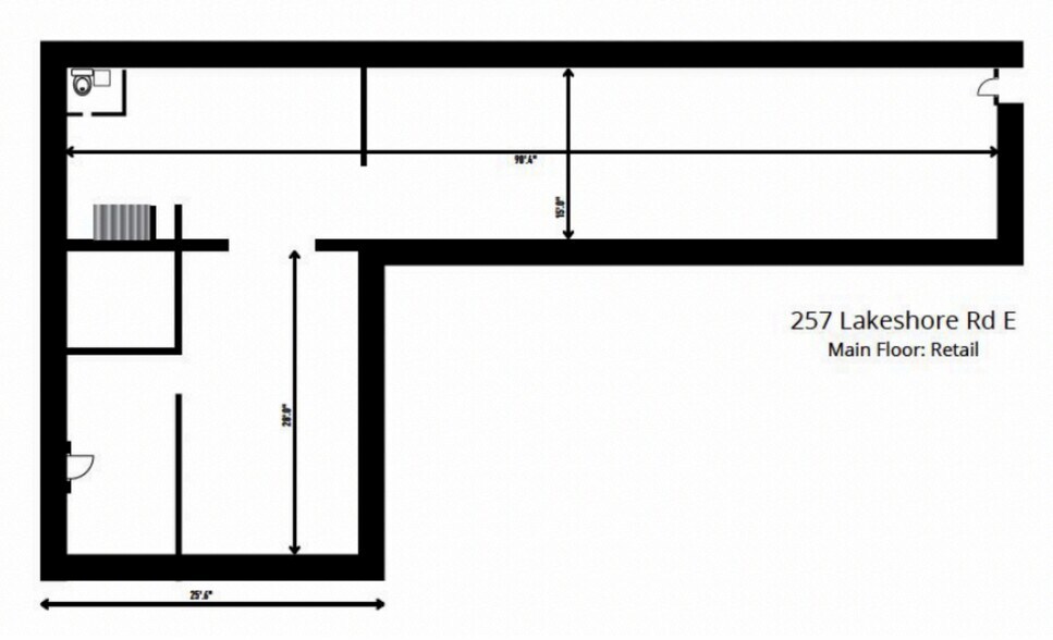 More Photos Of 257-261 Lakeshore Rd, Oakville Storefront Retail Office For Sale