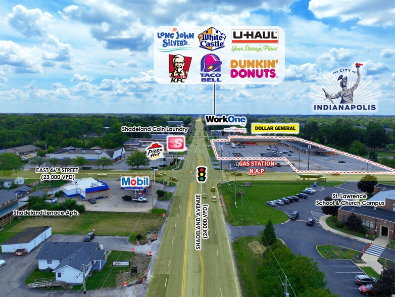 More Photos Of 4540-4590 N Shadeland Ave, Indianapolis Unknown For Lease