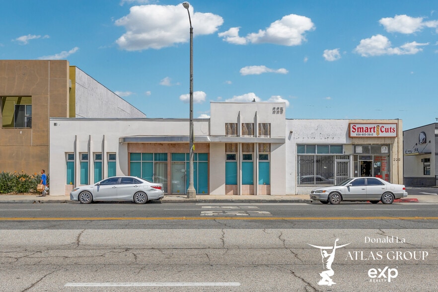 Primary Photo Of 223-229 E Valley Blvd, Alhambra Storefront For Sale