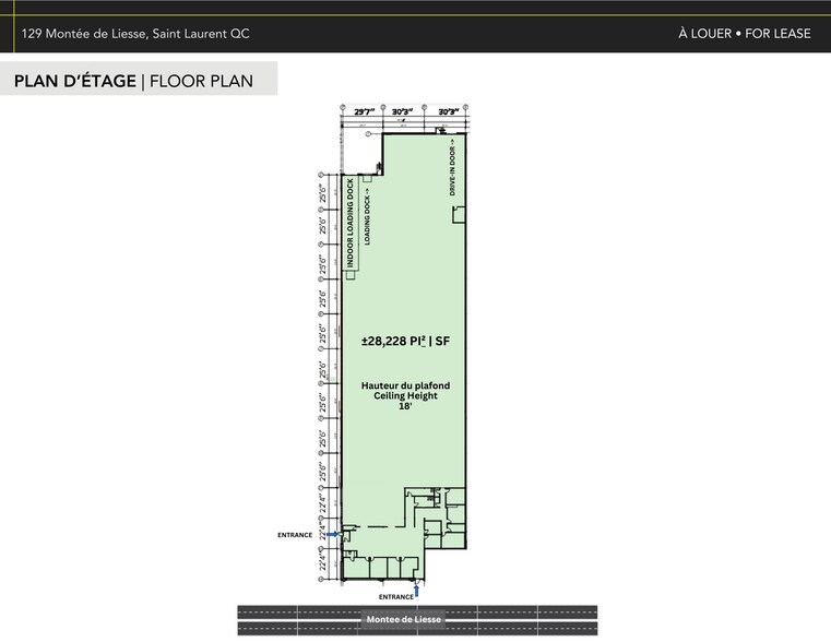 More Photos Of 127-155 Montée de Liesse, Montréal Warehouse For Lease