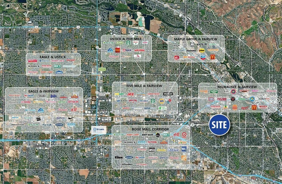 More Photos Of 120-158 S Cole Rd, Boise Flex For Lease